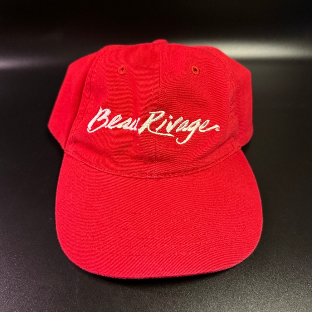 Apollo Beau Rivage Hat‎ Red Baseball Cap Adjustable Adult